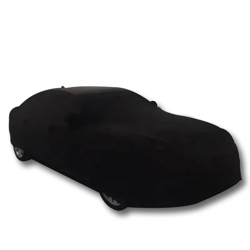 STTL Custom Retractable Universal Car Cover Super Soft Stretch Car Cover for Indoor Dustproof