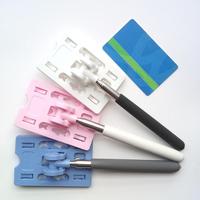 Adjustable Telescopic Car Toll Card Holder Hands-Free Swipe Stick Portable Mount For Drivers  Auto Gadget