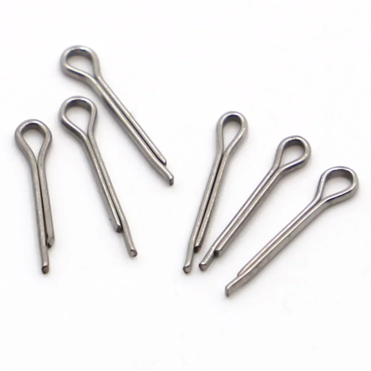

304 M1.2m1.5m2m3m4m5m6m8m10 Stainless Steel U Shape Type Spring Cotter Hair Pin Steel Pins Split Clamp Open Elastic Clip For Car