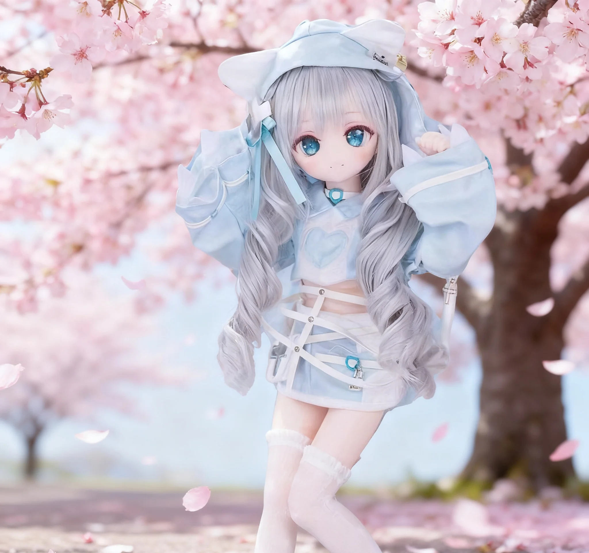 40cm BJD Full Body Mini Anime Decoration Doll Silicone Moveable Joints Small Handmade Doll Anime Model Statue Toys Action Gift