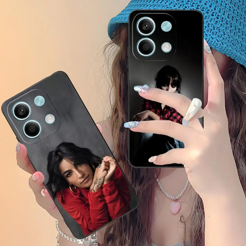 Ana Tijoux حافظة هاتف محمول لهاتف Xiaomi Redmi Note 14 13 12 11 S Pro Plus 4G 5G غطاء طباعة ملون فاخر جميل #2