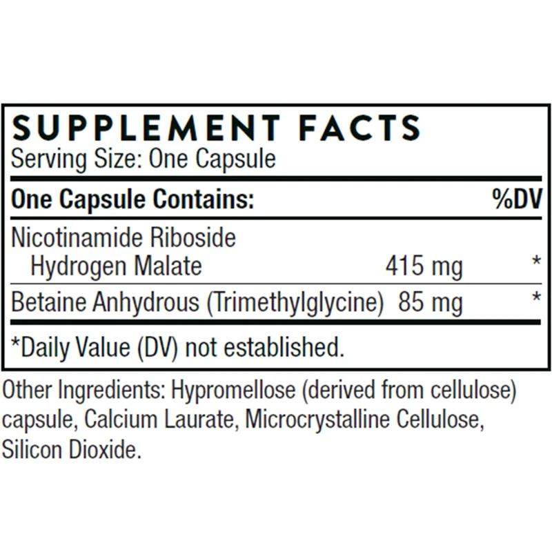 NiaCel 400- Nicotinamide nucleoside supplement - supports healthy aging, cellular energy production - gluten free -60 capsules