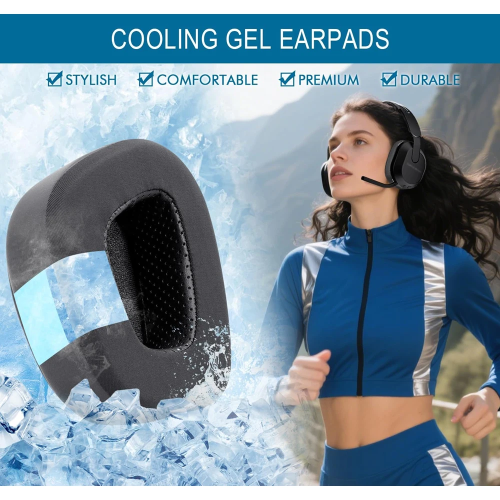 Replacement for A4Tech Bloody G570 G575 G560 MR575 RGB Wireless Headband Ear Pads Earphone Cushions Headphones Protein Earmuff