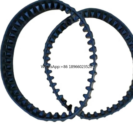 Robot rubber track Small excavator/snowmobile/ATV rubber tracks/trucks/harvester