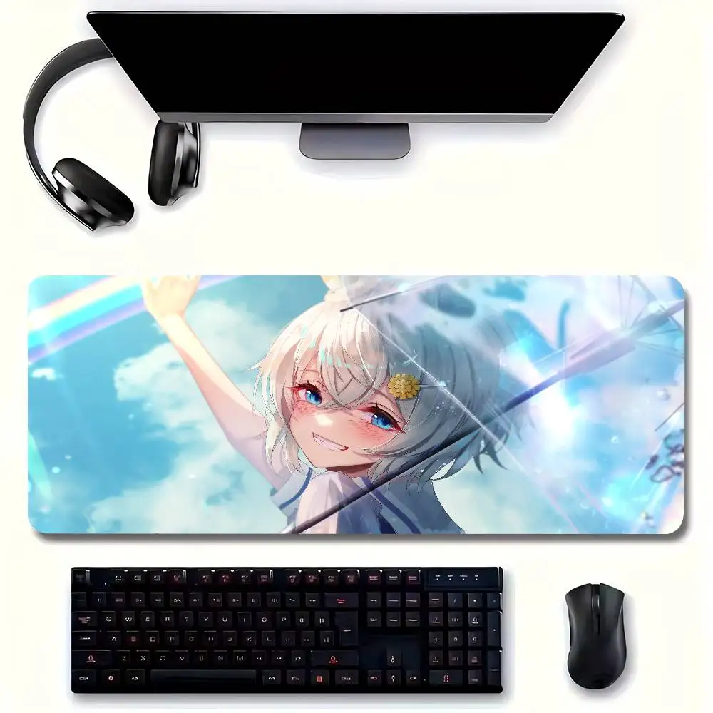 Seiun Sky U-umamusume Anime Mousepad Non-slip Suitable For Office Computers Laptops E-sports Game Desk Mats XXL Keyboard