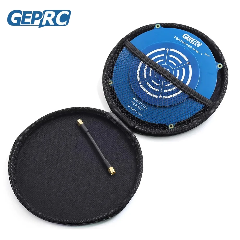 Geprc Triple Feed Patch Array 5,8 GHz zirkular polarisierte Antenne für lange Drohne RC Drohne VTX Video übertragung