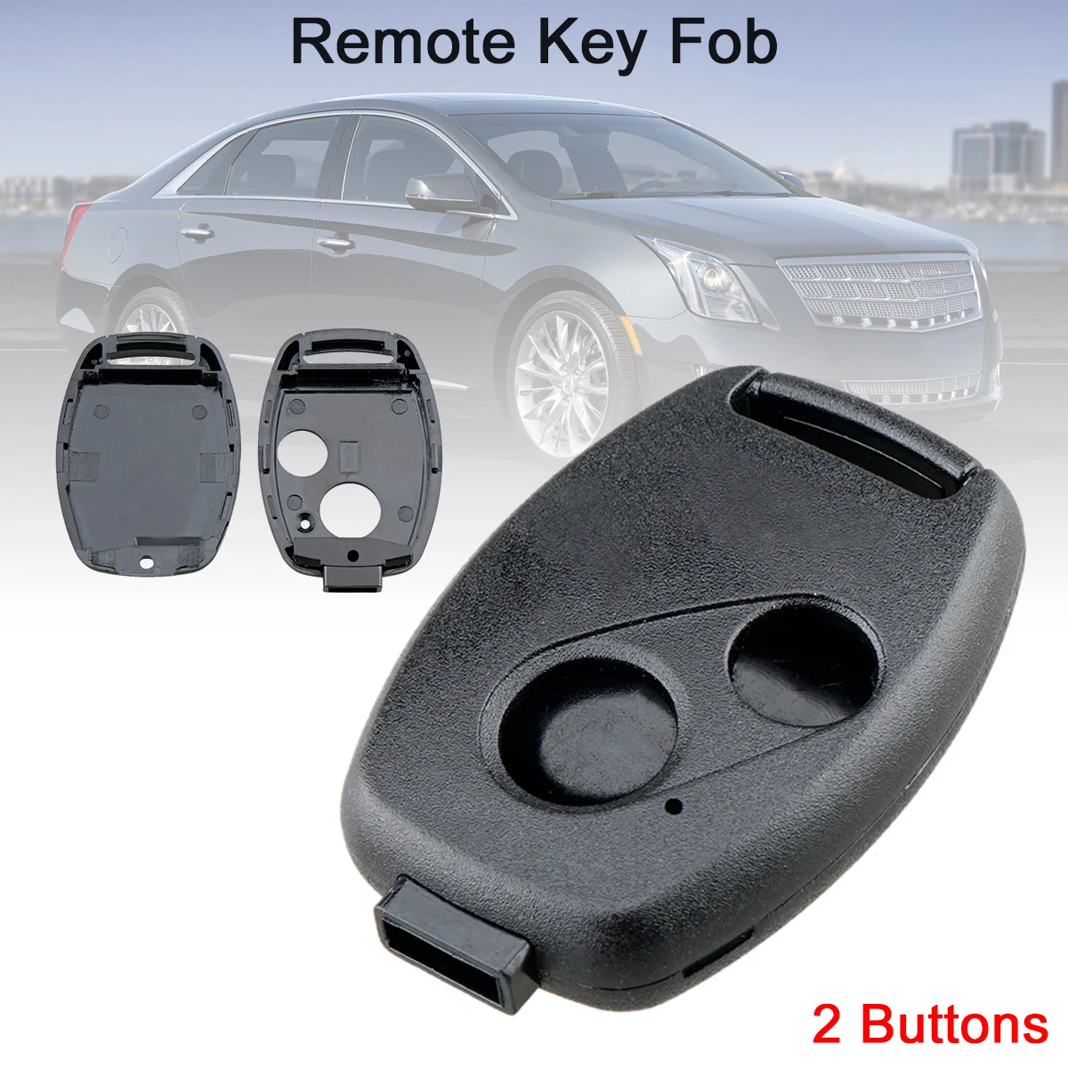 2 3 Buttons Remote Car Key Shell Fob Fit for HONDA Accord CRV Pilot Civic 2003 2007 2008 2009 2010 2011 2012 2013 Key Case