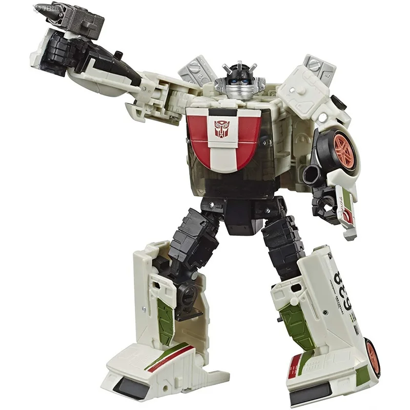 Hasbro Transformers Earth Rise WFC-E6 Wheeljack 13Cm Deluxe Class Anime Oryginalna figurka akcji Zestaw zabawek Kolekcja prezentów