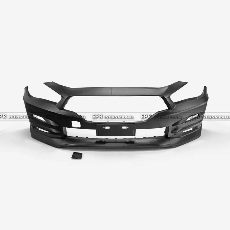 PP Plastic For Infiniti Q50 V37 Nismo Type Front Bumper With DRL & Grill 15Pcs (Fits Pre-facelift & facelift model)