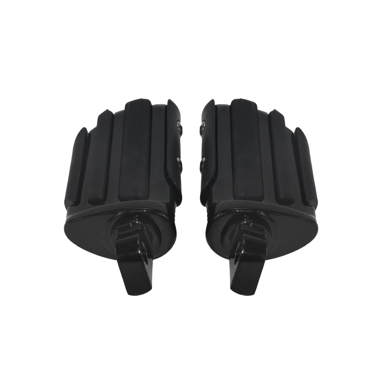 Universal Motocycle Male Mount Foot Pegs 10mm Highway Footpeg Black/Chrome Footrests For Harley Touring Sportster Dyna Softail view 3
