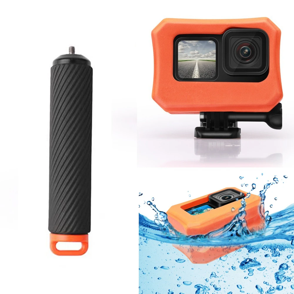 

EVA Floating Floaty Case Cover with Long Screw for GoPro Hero 13 12 11 10 9 Camera