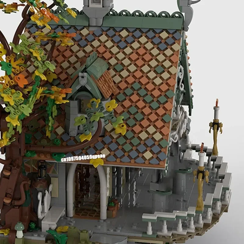 Nieuwe 3660 Stuks Beroemde De Ringen Movie Series Moc-10316 Laatste Huis Model Custom Puzzel Diy Creatieve Ideeën Kinderen Speelgoed Verjaardagscadeautjes