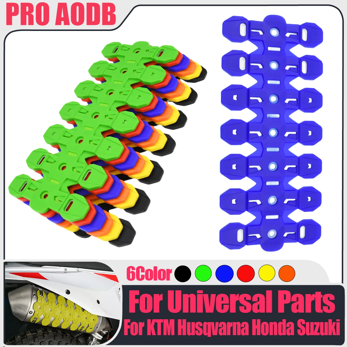 

For KTM Tpi 125 200 250 350 400 450 500 Motorcycle Exhaust Shield Muffler Pipe Cover Protector EXC EXCF SX SXF XC XCW XCF XCWF