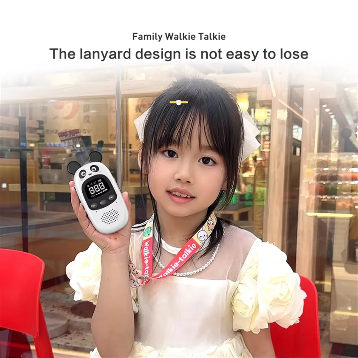 

M86K 2 шт. GT-168 детская рация детский подарок милая портативная игрушка панда уличная беспроводная дальняя связь 3 км семейные игры