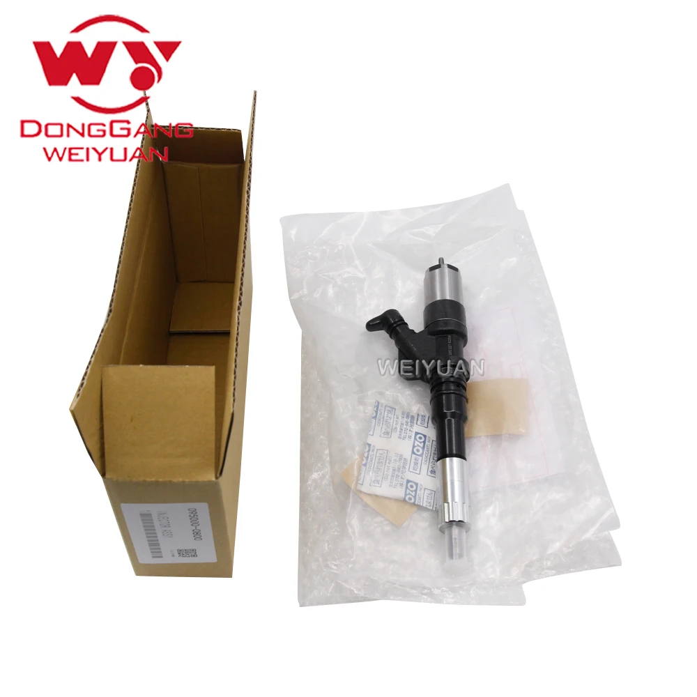 High Quality Diesel Fuel Injector 095000-0800 For Komatsu PC450-7 WA470-5，6156-11-3300 SA6D125E Engine for denso