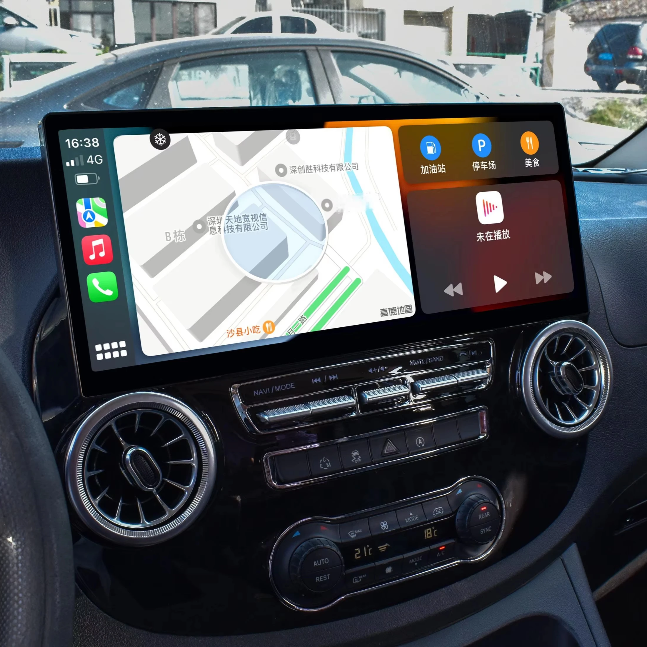 128 جيجابايت أندرويد مشغل وسائط متعددة نظام تحديد المواقع ستيريو رئيس وحدة لمرسيدس بنز الخامس الفئة W447 2015-2020 تلفزيون السيارة DSP Obd2 مكبر للصوت TPMS