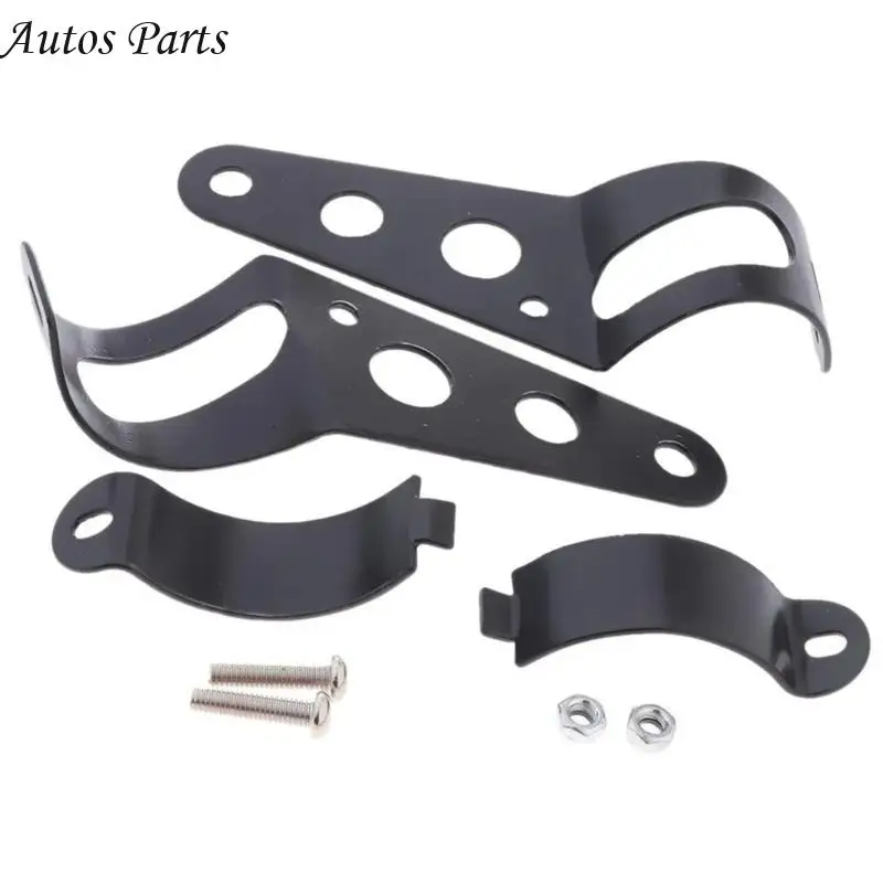 

57BA Aluminum Headlight Lamp Ear Bracket Motorcycle Headlight Mount Bracket Holder Motorbike Modification Accessories