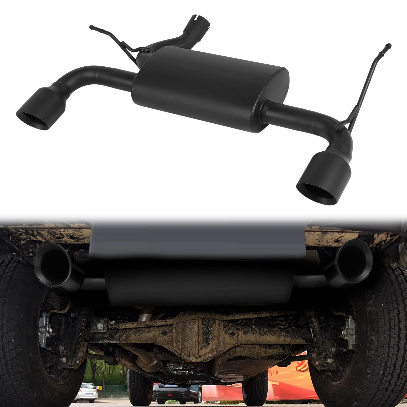 Axle Back Dual Outl…