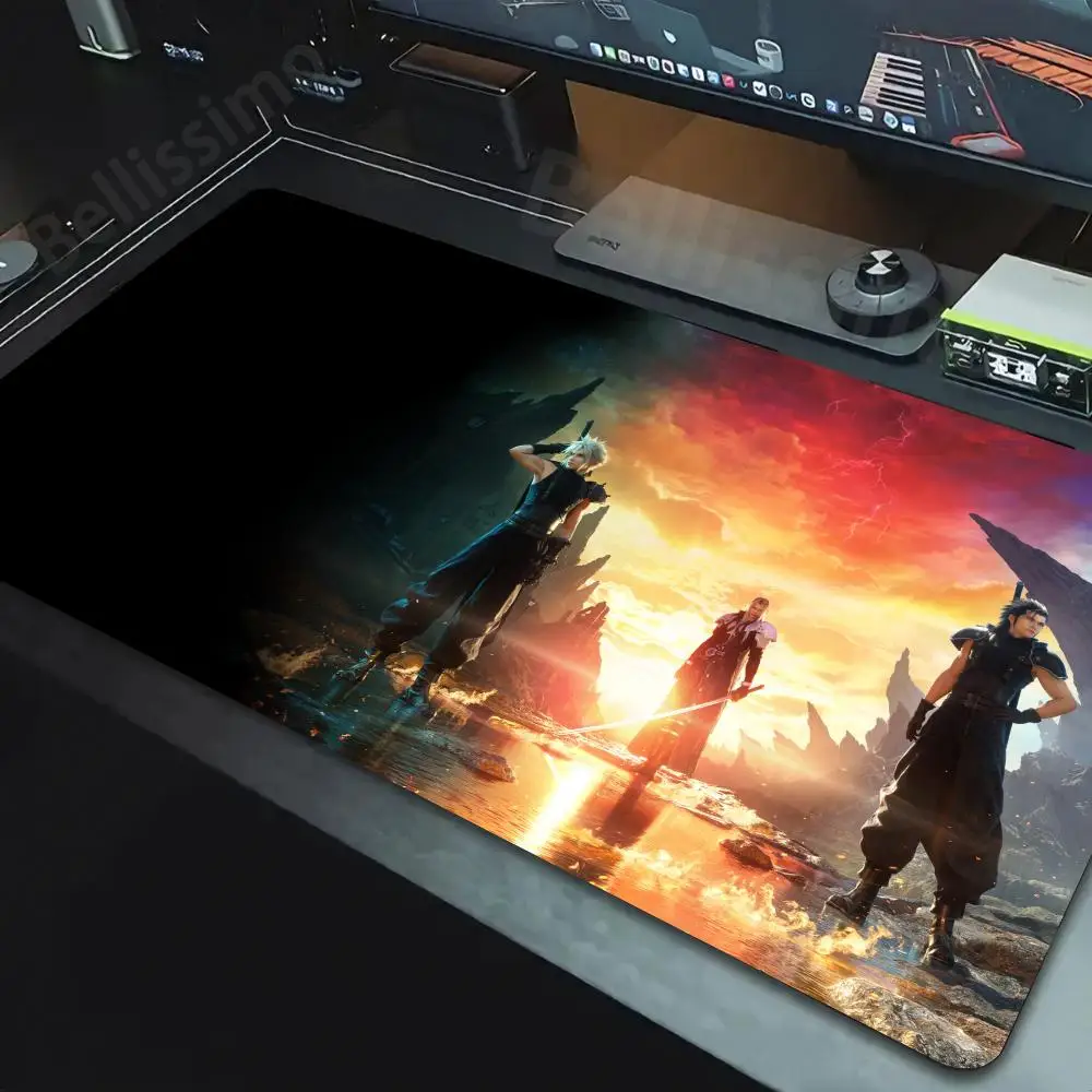 Game F-Final Fantasy VII Rebirth Mousepad Computer Laptop Gamer Pad PC Gaming Accessories Desk Mats