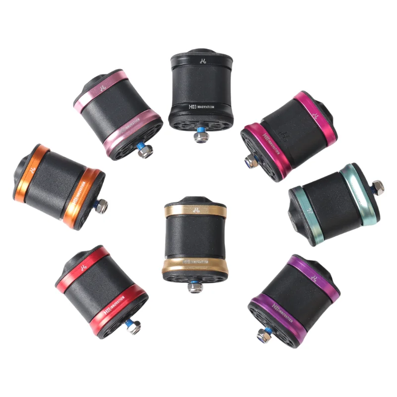 

HH Innovation DT Dual Color TPU Titanium alloy shock absorber For Brompton Folding Bicycle C Line