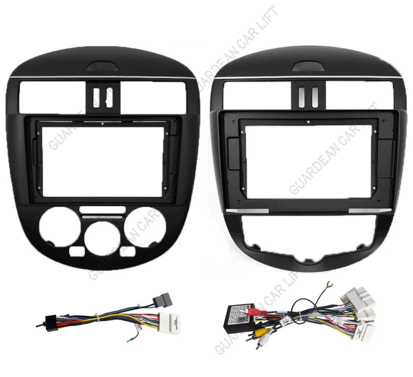 

9/10.1 Inch Car Radio Fascias Android Stereo Player 2 Din Head Unit Panel Dash Frame For 2011 NISSAN TIIDA