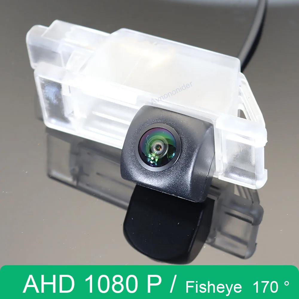 AHD 1080P 170° FishEye Vehicle Parking Rear View Camera For Peugeot 2008 SUV For Peugeot 3008 SUV 2009 ~ 2018 HD Night Vision