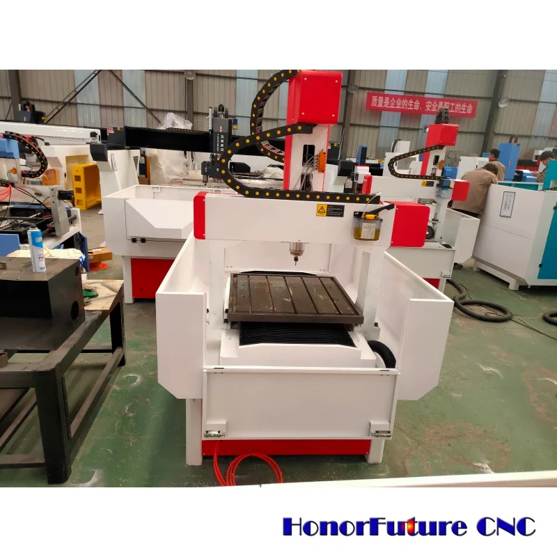 Mini Size 4040 600*600mm CNC Metal Mold Making Mold Industry Pattern Engraving Machine Router for Logo Making for Small Business