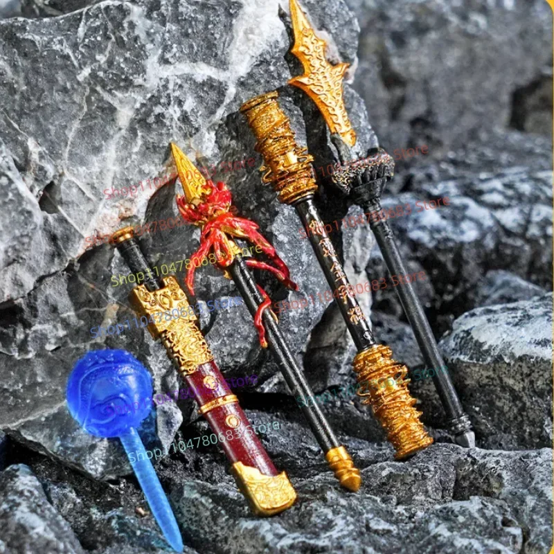 MOC Building Blocks Black Myth WuKong Mini Figures Series of Weapons Cartoon Accessories Model Ornaments Collection of Toys