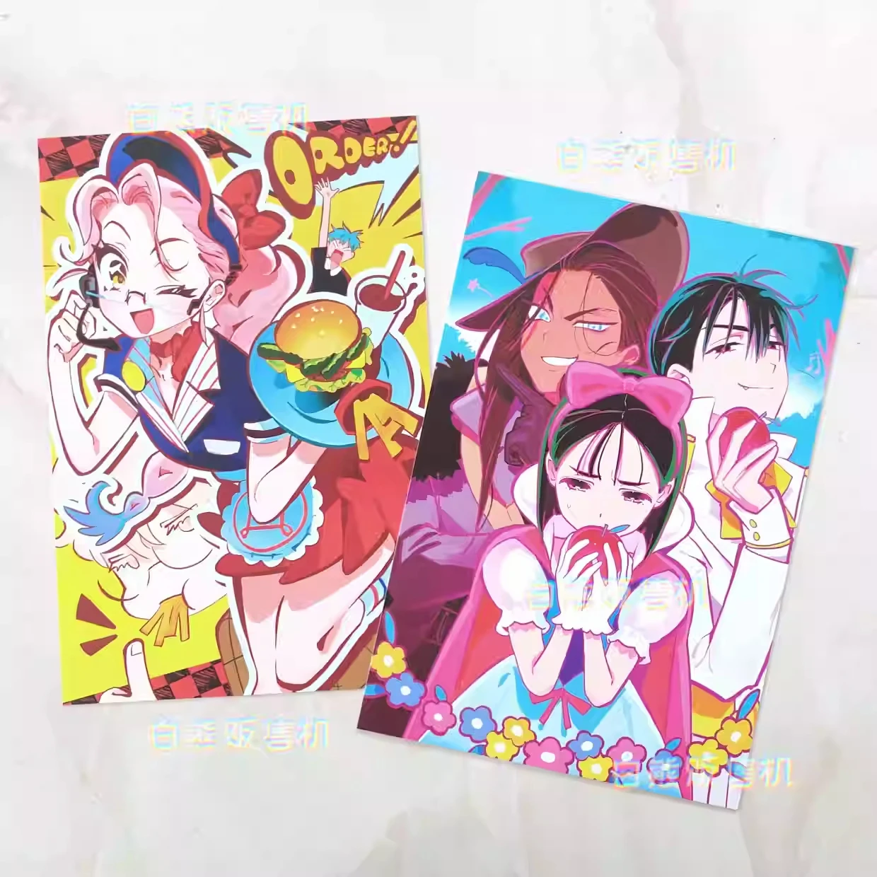

Genuine Anime Alien Stage Ivan Till Mizi Sua Luka Hyuna Cosplay Cartoon Postcard Collection card Accessories Ornament Xmas Gift
