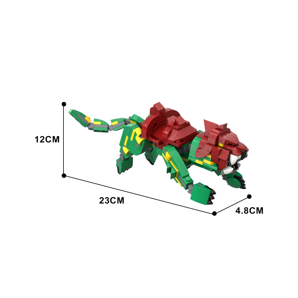 SETBRICKS MOC 마스터 배틀 캣 팬터 빌딩 블록, 영화 크리에이티브 브릭 모델 장난감, 어린이 생일 크리스마스 선물