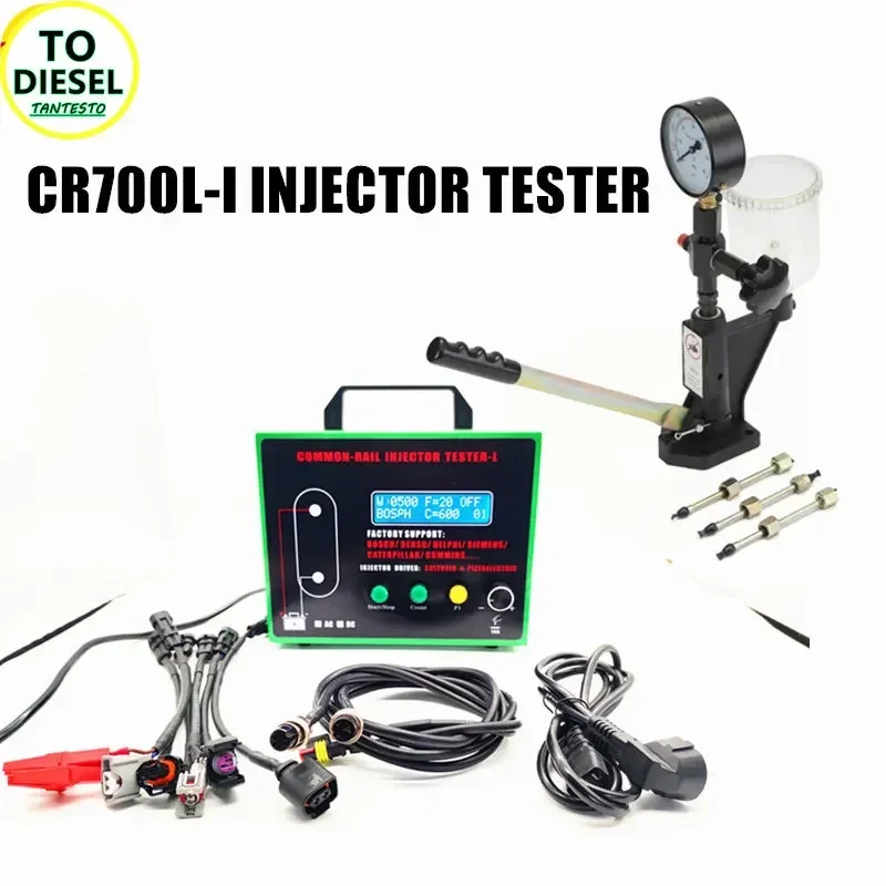 AM-CR700L CRIN Injector Simulator Tester Piezo Test Connect Engineer Power Directly for BOSCH DENSO DELPHI SIMENS CUMMINS CAT