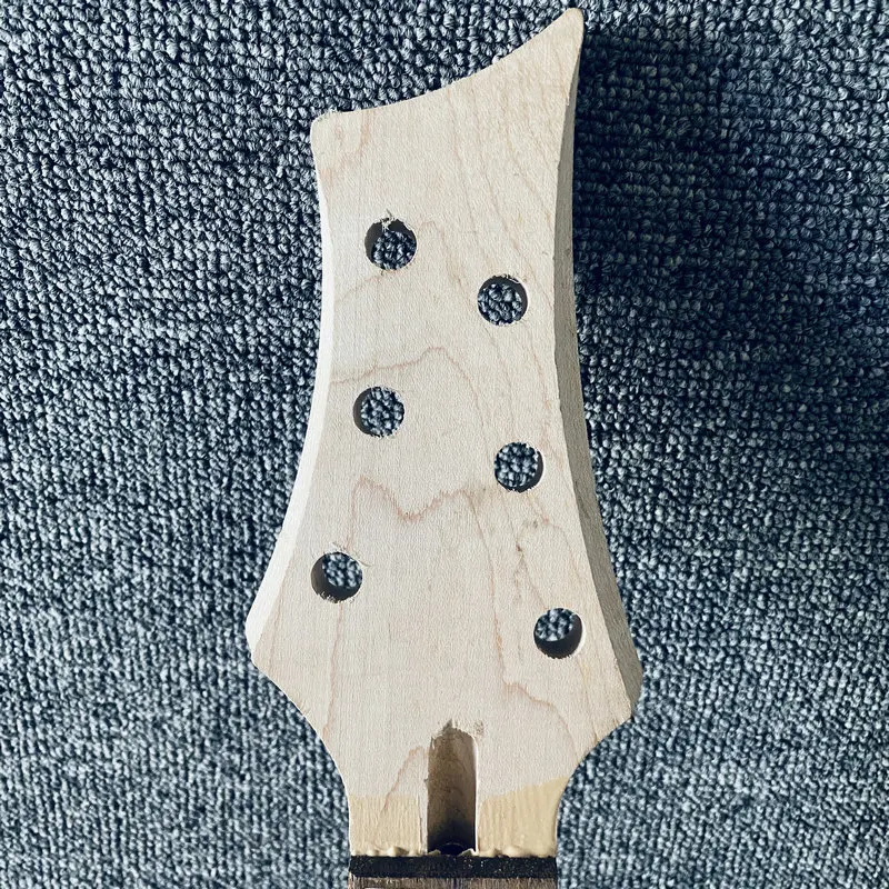 GN538 Short Scales Length Electric Guitar Neck for Mini and Travle Guitar Replace and DIY Unfinished Version