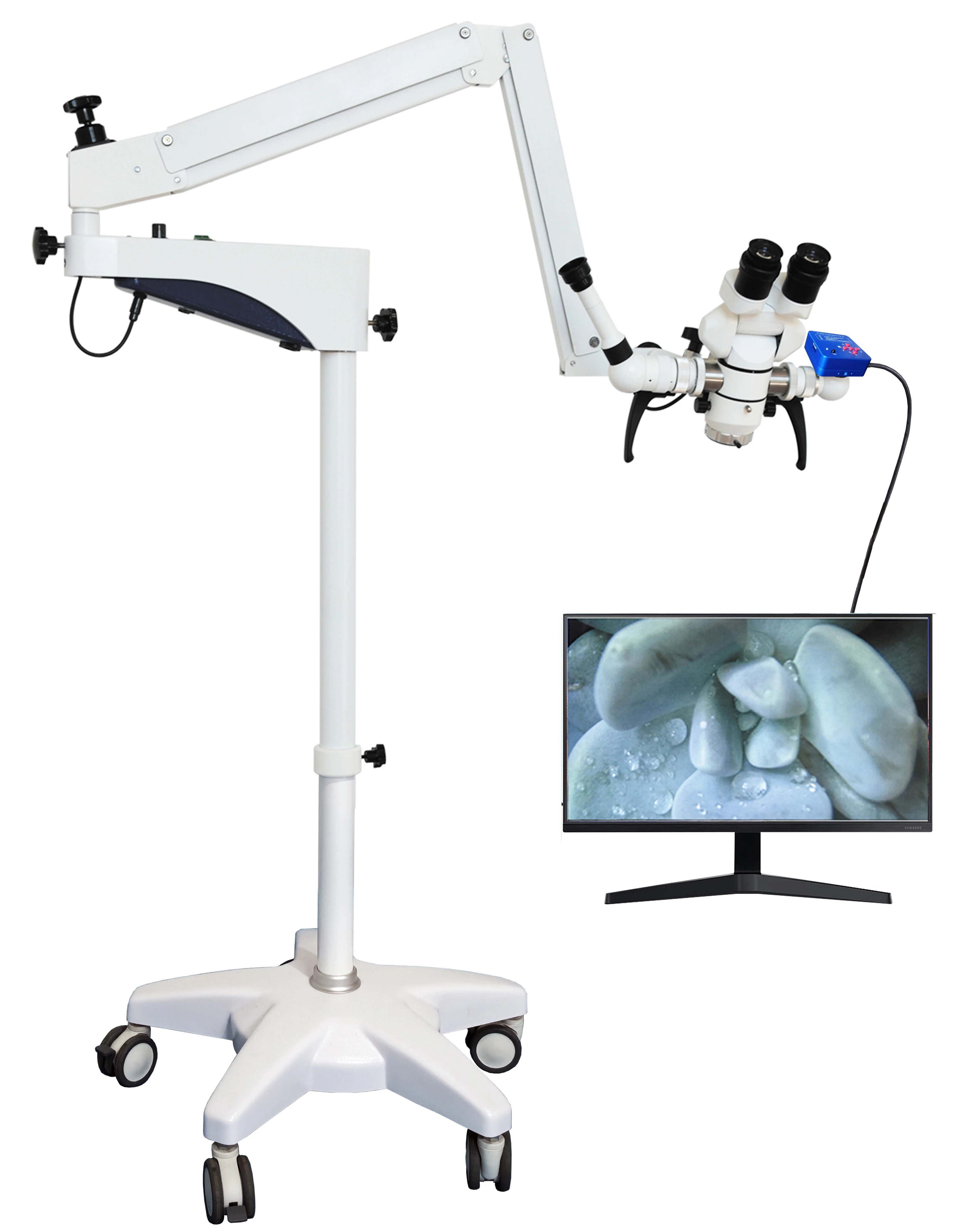 Led Operating Microscope for Dental Endodontic Surgery Coaxial Illumination Surgery Medical Operating Microscope