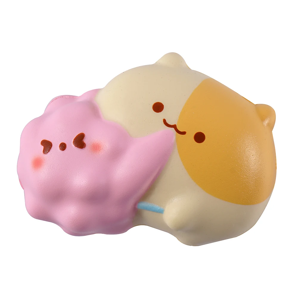 

vlampo Slowring hamster Squishy Toys Stress Relif Soft Toy Gift vlampo Slow Risingbread Squishy Toys gift