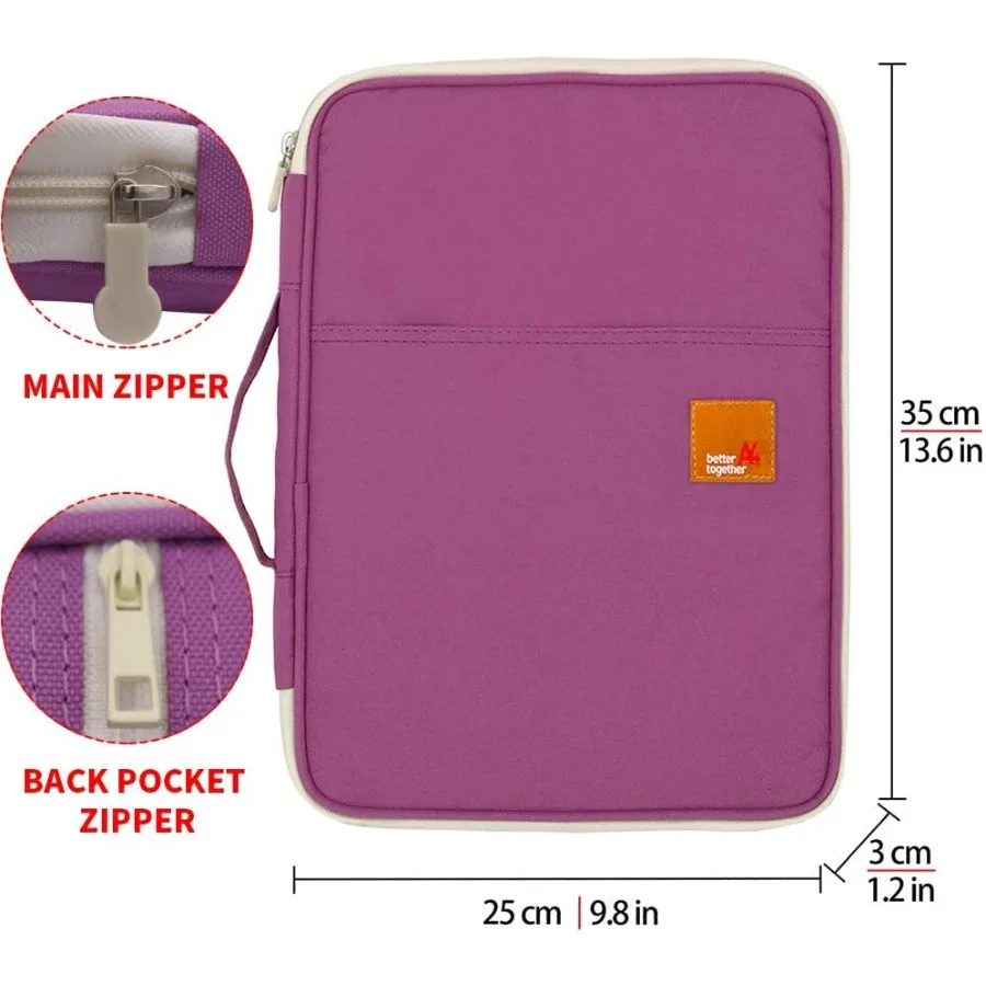 Universal Travel Gear Organizer for Electronics Accessories and Documents - Compact Durable Multi-Compartment Carry-On Bag with