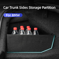 Car Trunk Sides Storage Partition For BMW G30 G38 G20 F30 F10 G11 G12 F48 F49 F39 X1X2X3X5X6 Auto Interior Organizer Accessories