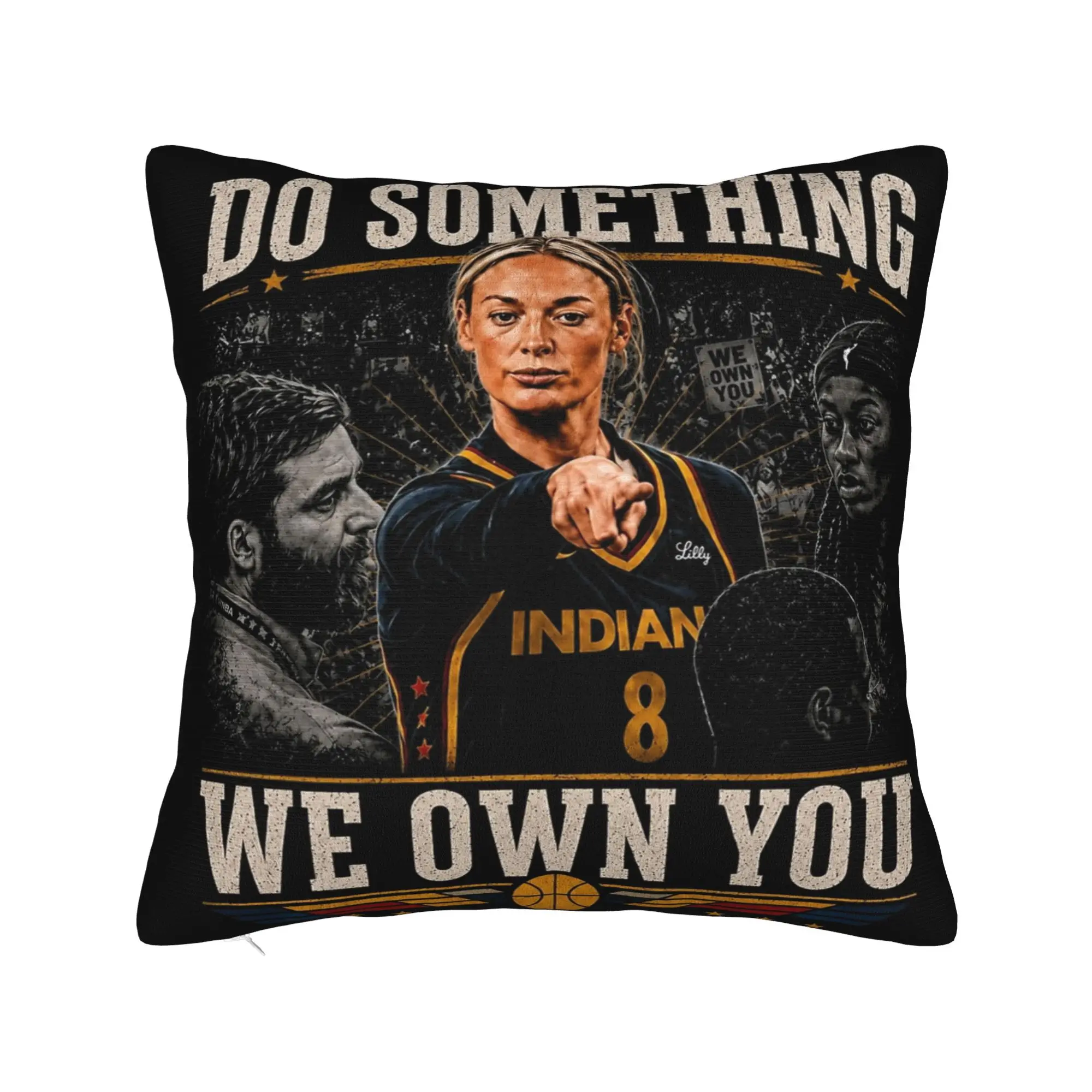 Sophie Cunningham Point Good Meme  Pillow Cover Merch Printed Cushion Cover Decorations  Throw Pillow Case Cover Home Multi Size
