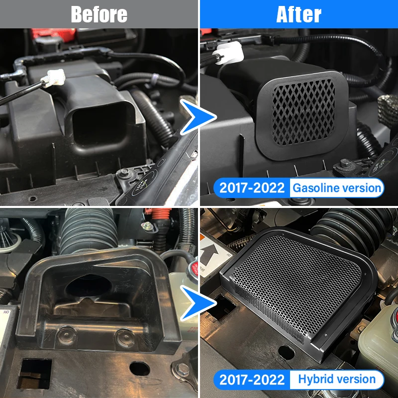 For Honda CR-V CRV 6th Gen 2027-2020 2021 2022 2023 2024 2025 Hybrid Car Engine Air Port Dust Protective Cover Trim Sticker view 2