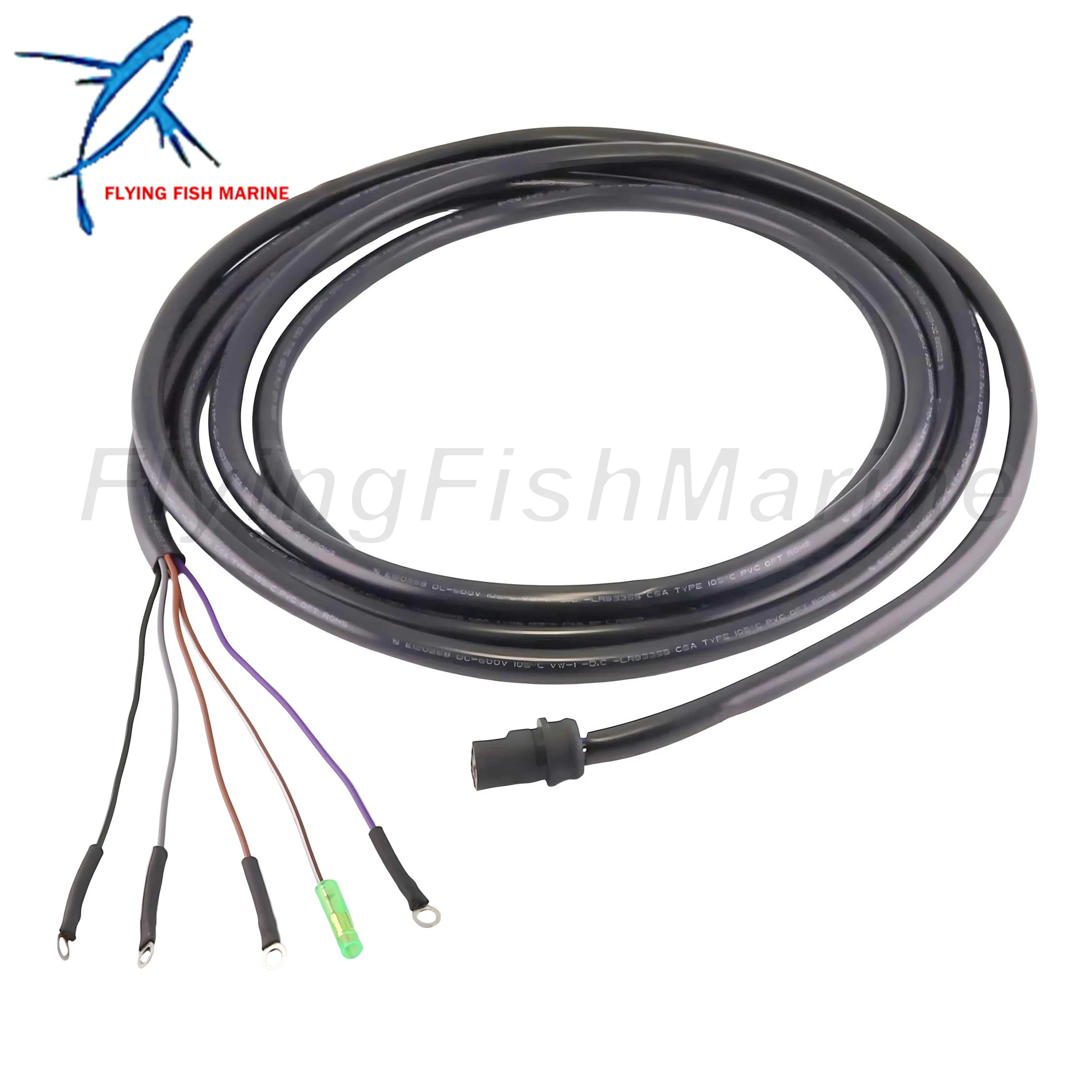 Outboard Engine 84-86396A24 Analogue Tach Tachometer Gauge Harness for Mercury Mariner Quicksilver Mercruiser, 13ft /4.0m, 5pins