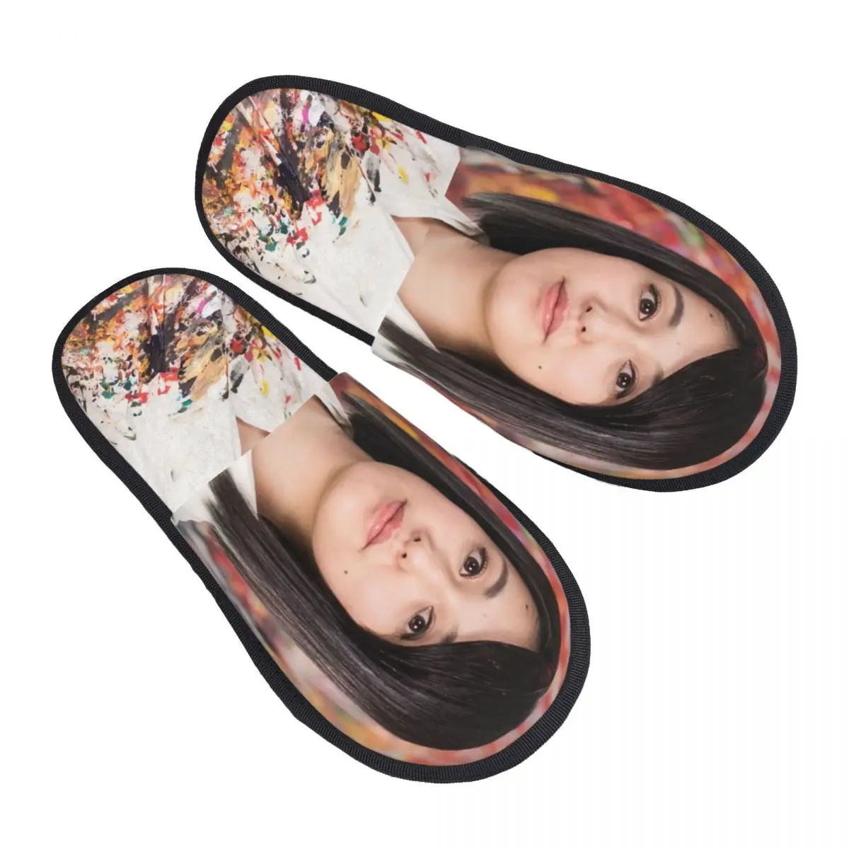 

Изготовленные на заказ тапочки Miwa Komatsu для японского дружбы и художника для гостиницы, женские домашние тапочки