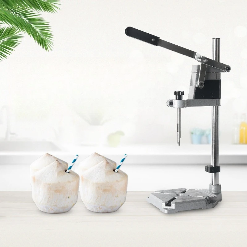 

Stainless steel manual coconut lid opening machine Commercial chain store Fruit store Convenient hole opener Portable