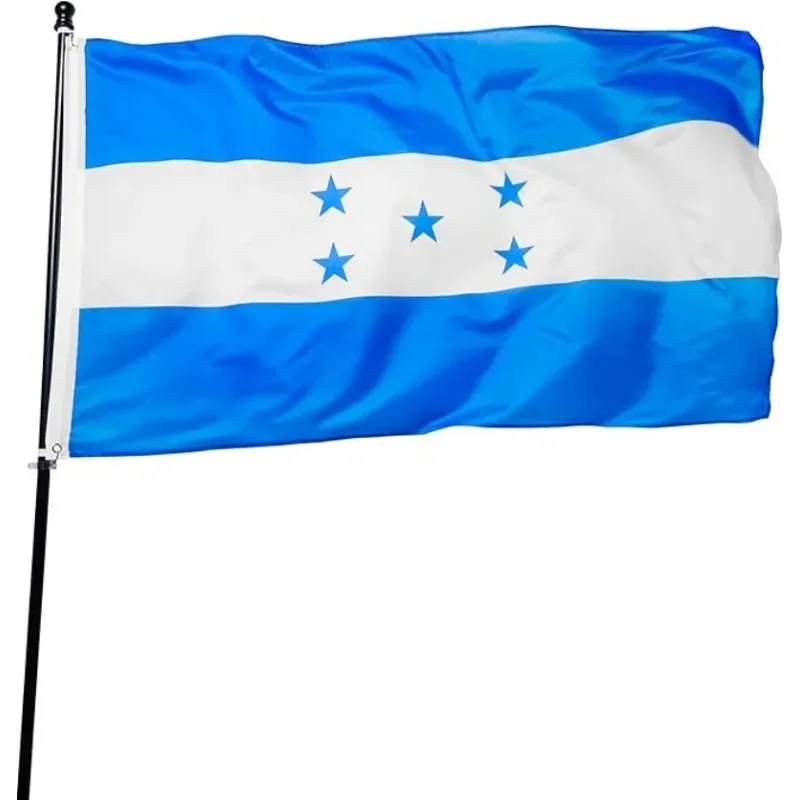 Honduras flag 90X150cm HIGH quality polyester hanging HND HN Honduras Flag