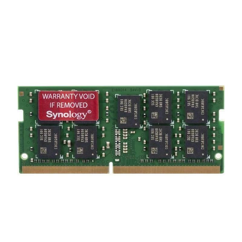 Synology SODIMM ECC RAM DDR4-2666 16GB / 4GB (D4ECSO-2666-16G) DDR4 RAM Memory Module