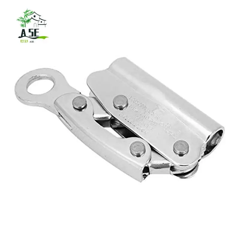 

A05E-самоблокирующийся захват для веревки, зажим для спускового устройства, захват для скалолазания с защитой от падения, используемый для раскатывания альпинистских деревьев