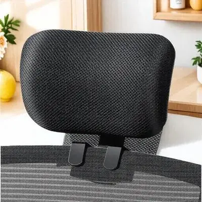 

Ergonomic Office Chair Headrest Pillow with Adjustable Mount Head Support for Executive Chairs Comfortable Work Seat Accessory
