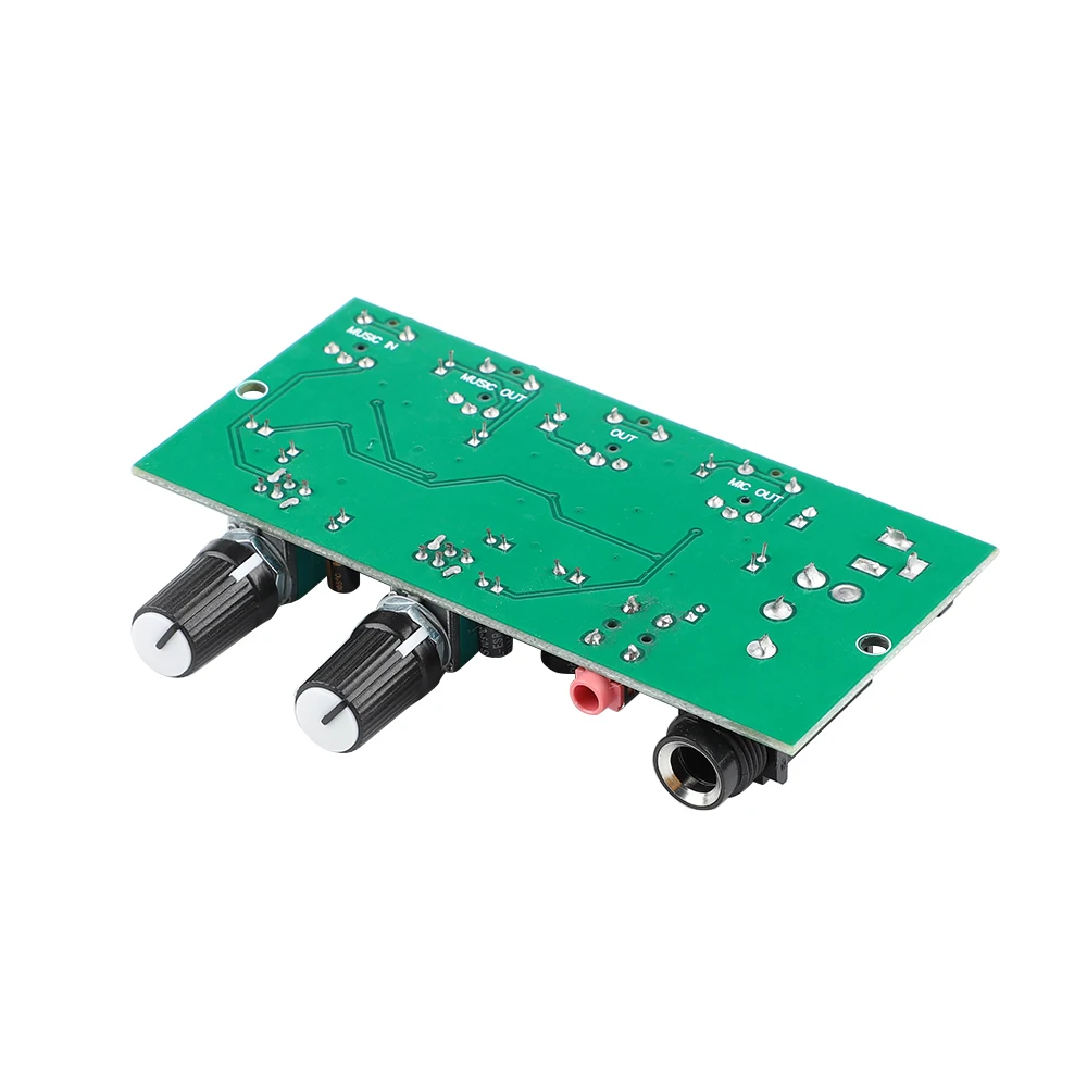 AIYIMA 2Way 음악 프리앰프 마이크 앰프 보드, 노래방 믹싱 앰프, 컴퓨터 오디오 신호 믹서 보드, DC 12-24