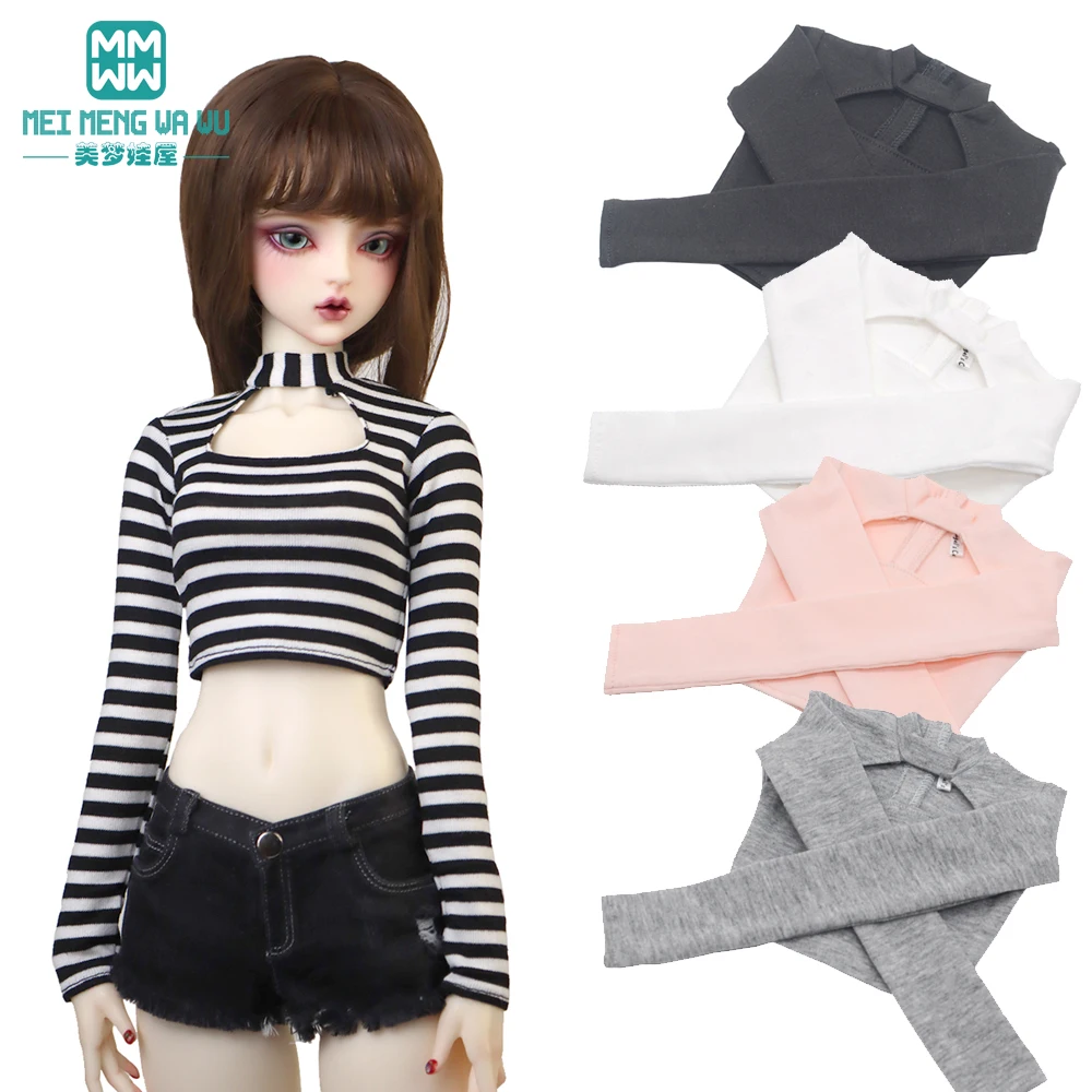 Suitable for 1/3 1/4 BJD dolls Clothes DD SD Toys Ball Jointed Dolls Accessories Busty T-shirt