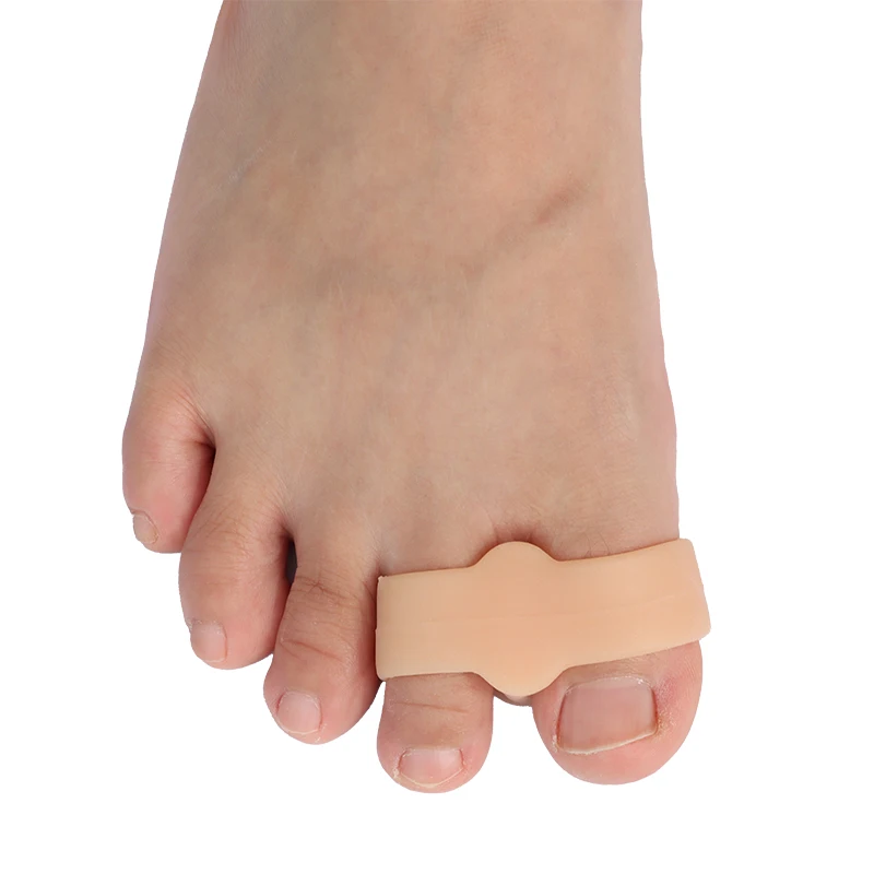 Pexmen correcteur d'oignon séparateurs d'orteils avec 2 boucles entretoise de gros orteil pour oignon et chevauchement orteil réduire la douleur outil de soin des pieds