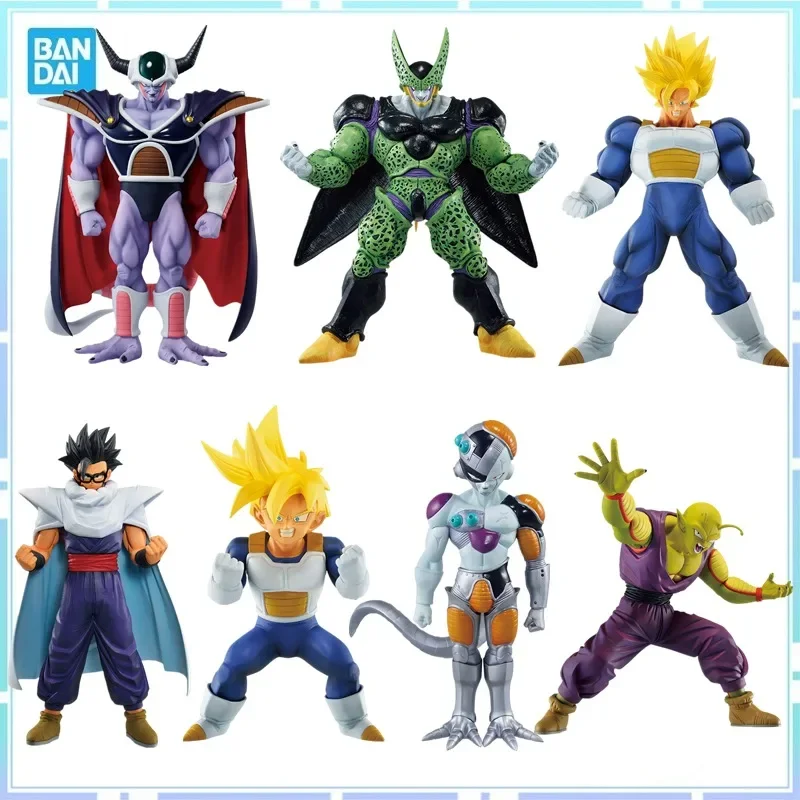 

Bandai Original Action Figures Anime Dragon Ball Z Ichiban KUJI Son Goku Gohan Frieza King Cold Cell Piccolo PVC Model Toy