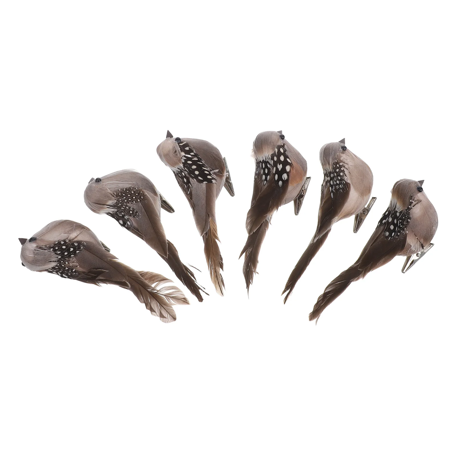 

6 Pcs Household Imitation Bird Decoration Office Foam Artificial Birds for Crafts